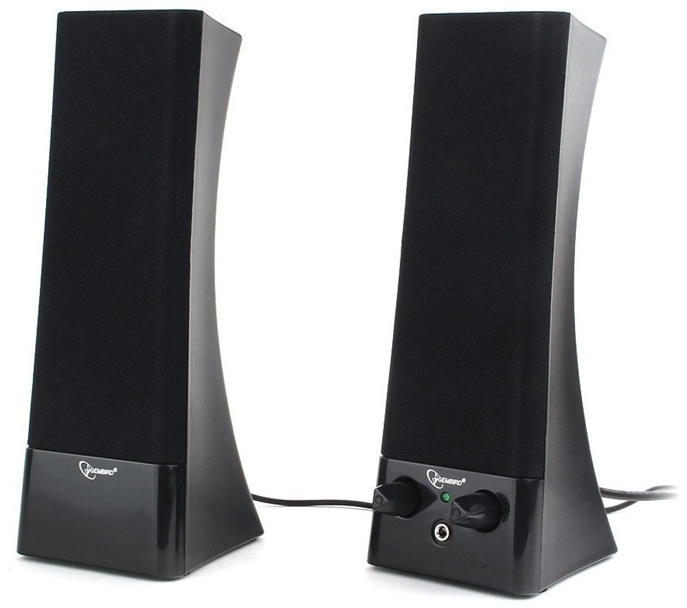 Компьютерные колонки Gembird SPK-500 2.0 черный