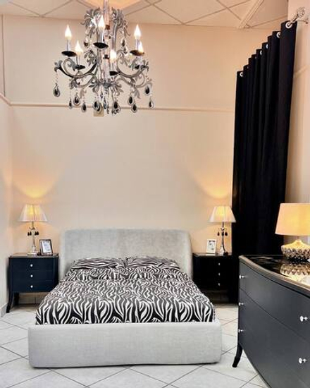 Люстра со стразами