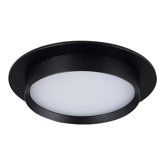 ST258.408.01 Св-к встр. Черный GX53 1*50W IP20 D109xH43 220V Без ламп Встраиваемые светильники