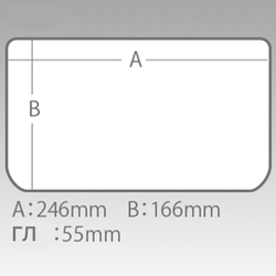 Коробка рыболовная Versus VS-3020NDDM Clear