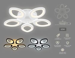 Ambrella Потолочный светодиодный светильник с пультом Original FA4492