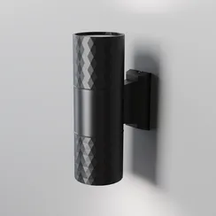 Настенный светильник (бра) Бауэри / Bowery GU10x2 50Вт IP 54 Outdoor o583wl-02b