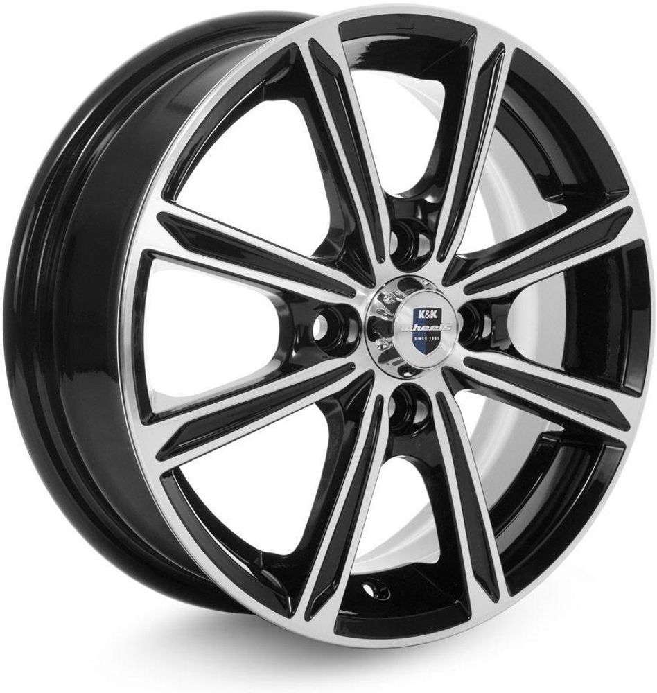 K&amp;K Флэш 5x13 4x98 ET 35 Dia 58.5 (алмаз черный)