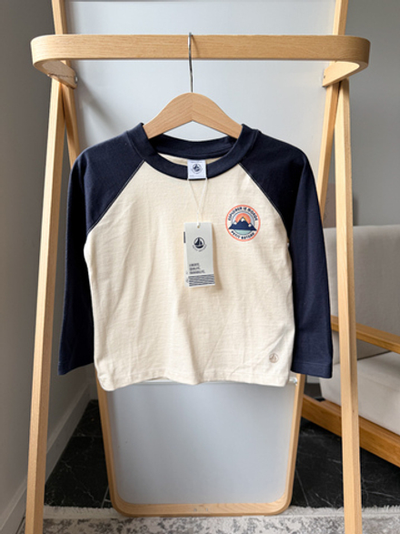 Хлопковый лонгслив Petit Bateau, 98