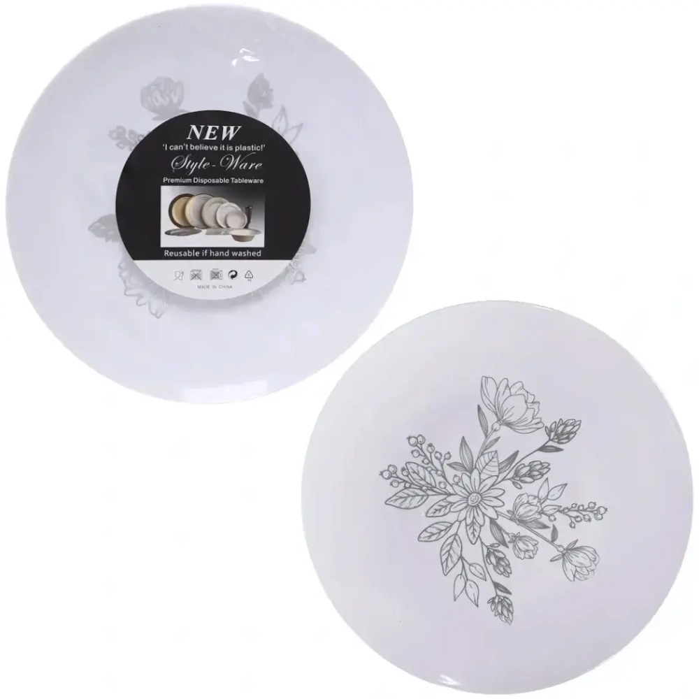 Тарелка 18,5см «DOLCE VITA» в наборе 6шт, цветы