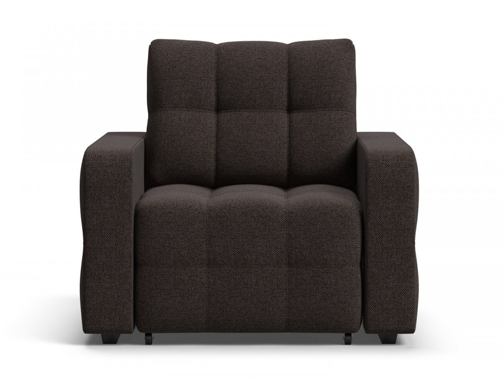 Денди кресло-кровать Рогожка Мальмо шоколад