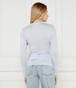 Блузка LOIRA MAX&Co. - голубой(6941012)