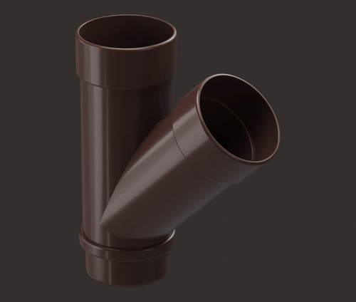 Docke LUX Тройник 45° (Шоколад)