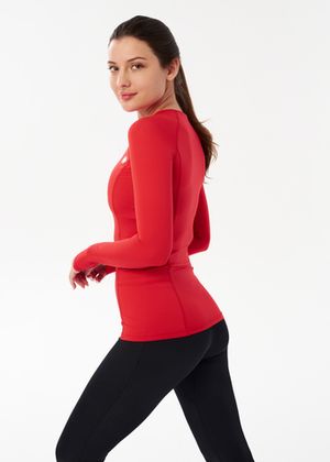 Лонгслив с длинным рукавом и карманами