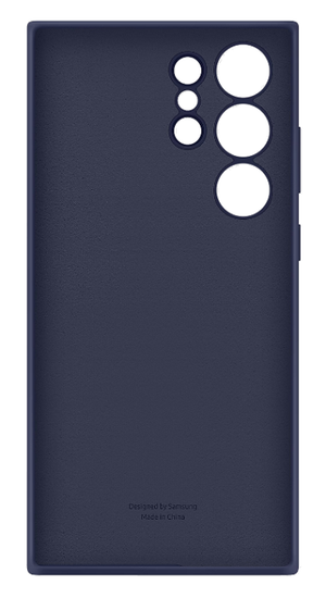 Чехол - накладка Samsung Galaxy S23 Ultra Silicone Case - Navy Blue