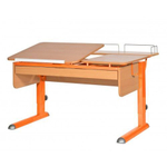 Растущая парта Астек Твин-2 с фронтовой приставкой и выдвижным ящиком (1150×850 мм)