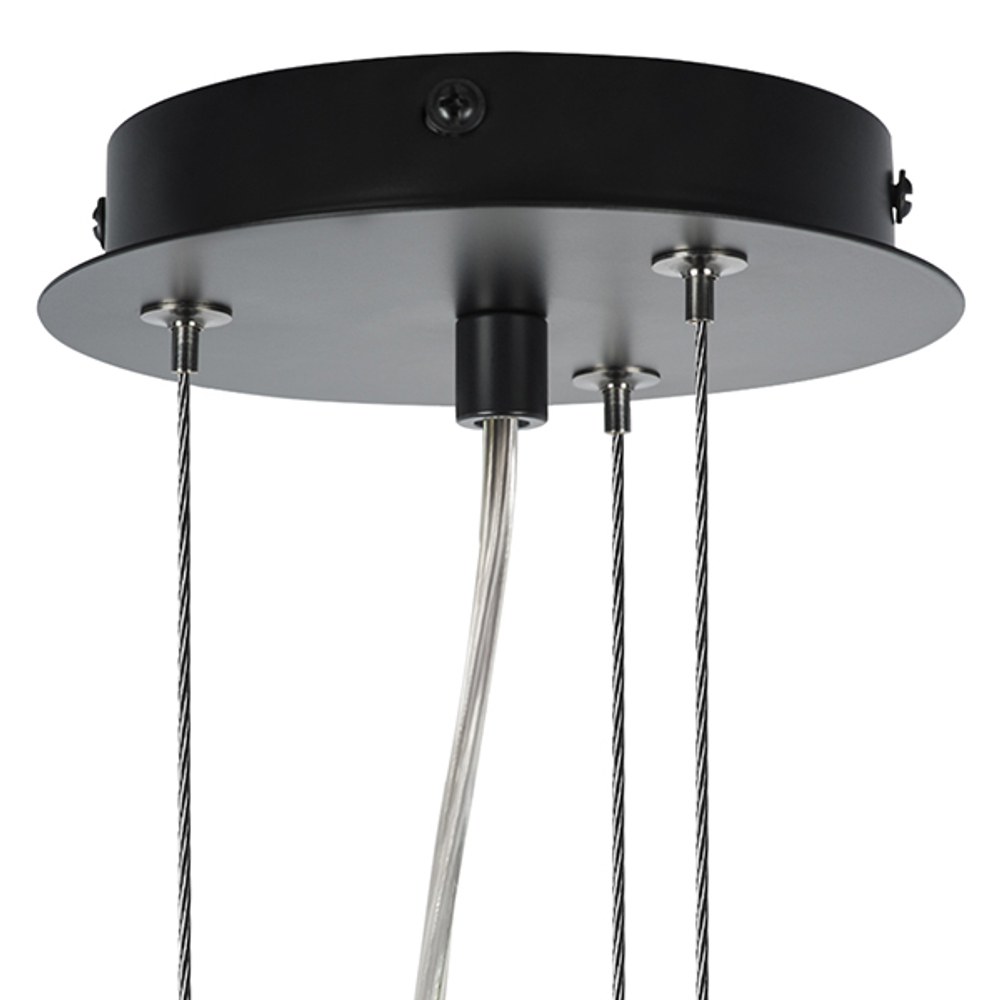 720807 Люстра SIENA 80х40W G9 ЧЕРНЫЙ/ЗОЛОТО