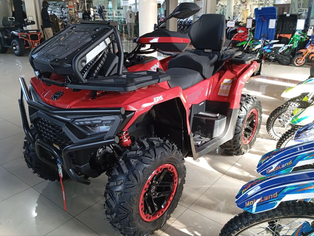 Квадроцикл HND QRX 650 PRO красный