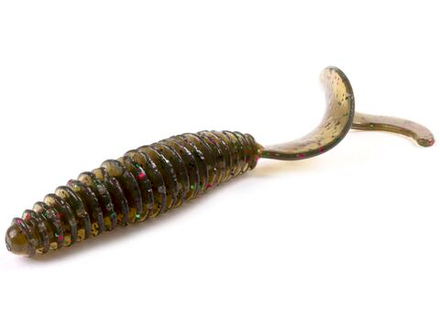 Слаги съедобные искусственные Lucky John ULTRAWORM Curly 3in (76.2 мм), цвет PA03, 7шт.