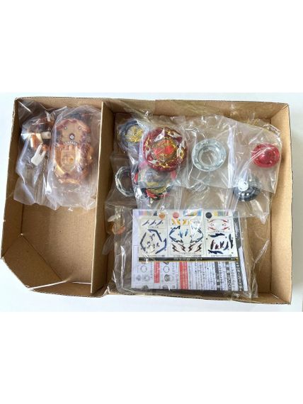 Набор 3 волчка + 1 лаунчер Overdrive Special Starter Set B191 от Takara Tomy