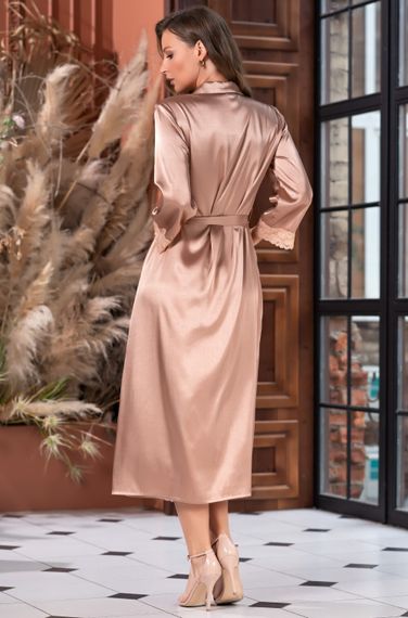 Женский халат на пуговицах  Mia-Amore ВИКТОРИЯ 7109