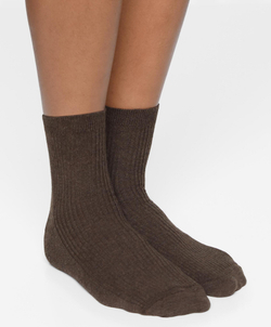 Oysho 5 пар хлопковых классических носков, песочный