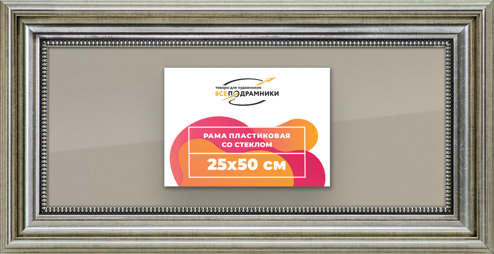 Рамка 25x50 для постера и фотографий RPS0275026-22
