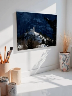 Картина на стену 40 X 50 Зимние горы