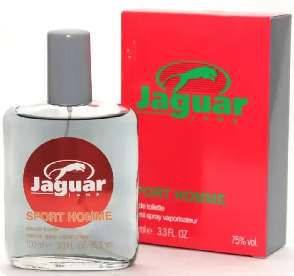Туалетная вода для мужчин "JAGUAR SPORT HOMME" 100мл Россия