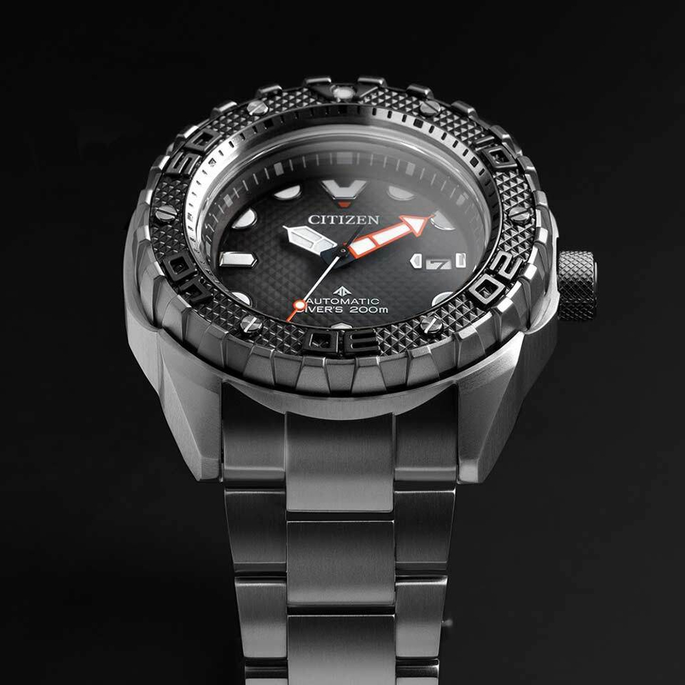 Японские механические титановые наручные часы Citizen NB6004-83E