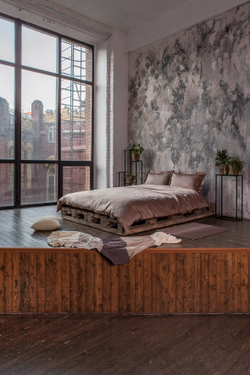 Постельное белье семейное Luxberry Daily Bedding молочный шоколад