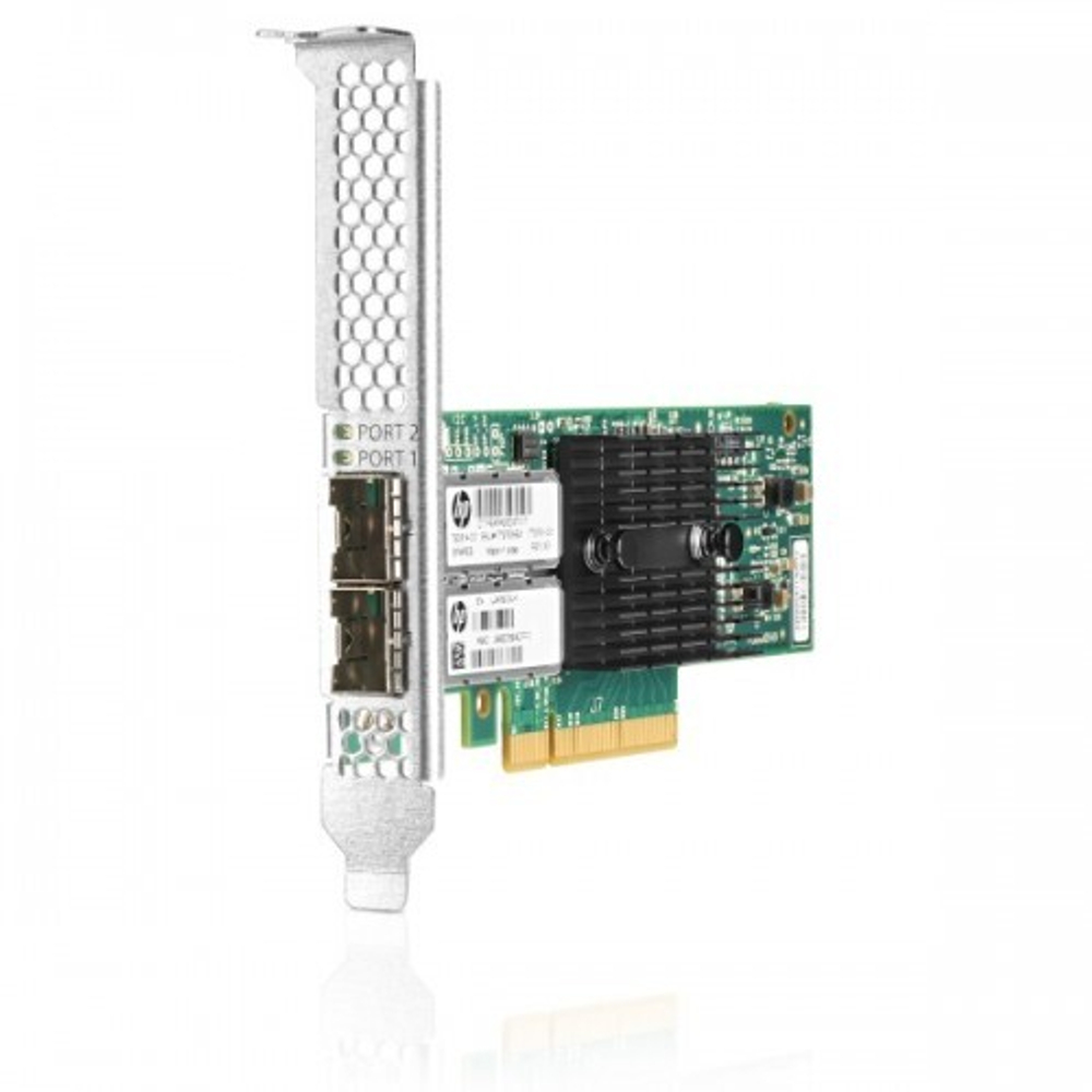 Адаптер HP Ethernet Adapter, 546SFP+, 2x10Gb, PCIe (3.0), Mellanox (779793-B21, 790314-001, 779791-001)