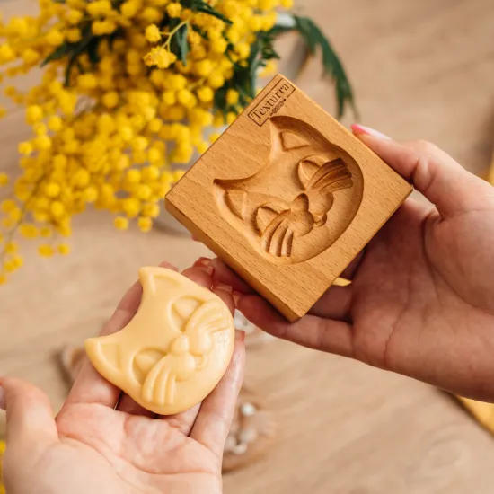 пряничная форма котик Тишка