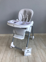 Стульчик для кормления, шезлонг с 3 месяцев Sweet Baby Roma Gray