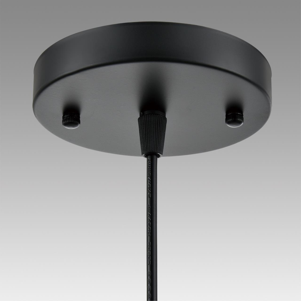 8057/1A SUSPENTIONI LN25 311 черный/смоки металл/стекло Подвесной светильник E27 1*60W 220V ELENIKA