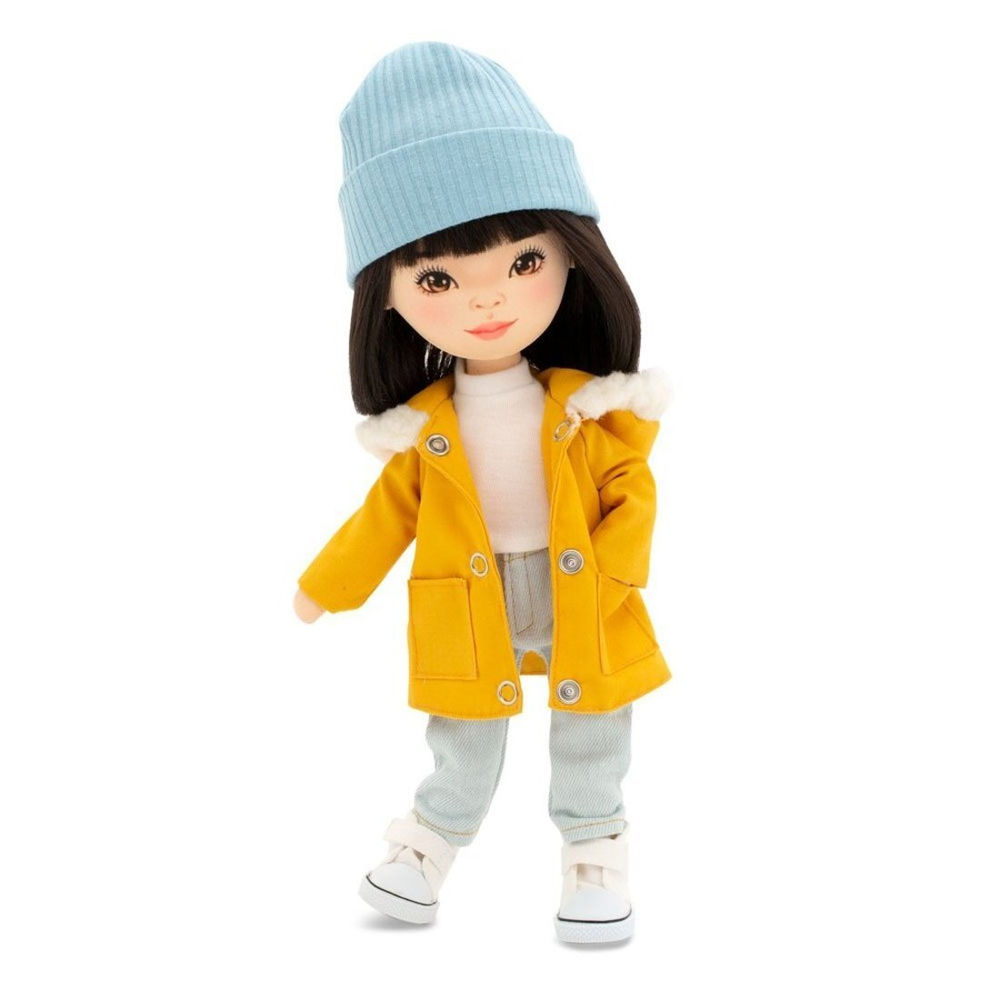 Кукла мягконабивная "Lilu в парке горчичного цвета" ORANGE TOYS Sweet Sisters