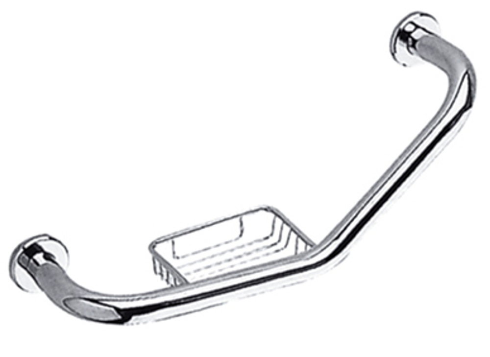 3519 Поручень для ванны с мыльницей РОТАТО (20/1шт)