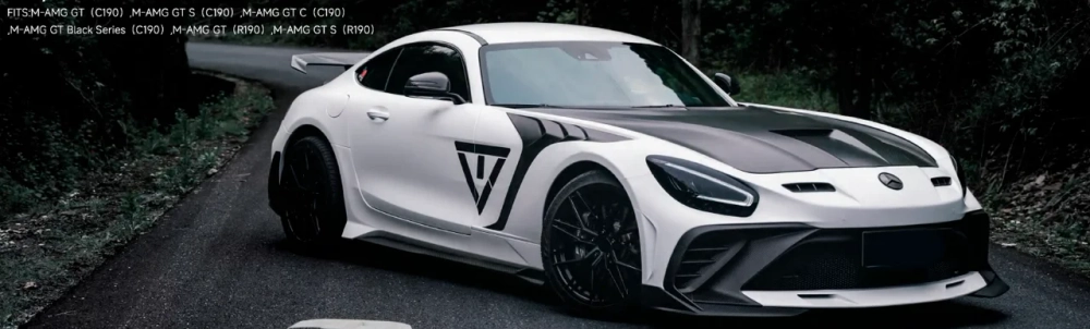 Обвес "Paragon" для Mercedes-Benz AMG GT C190 R190 Мерседес карбоновый тюнинг