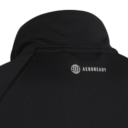 Кофта для девочки теннисная  Adidas Sportwear Future Icons 3 Stripes Hooded - черный