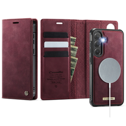 Чехол-кошелек CaseMe 2 in 1 MagSafe Samsung Galaxy S25+