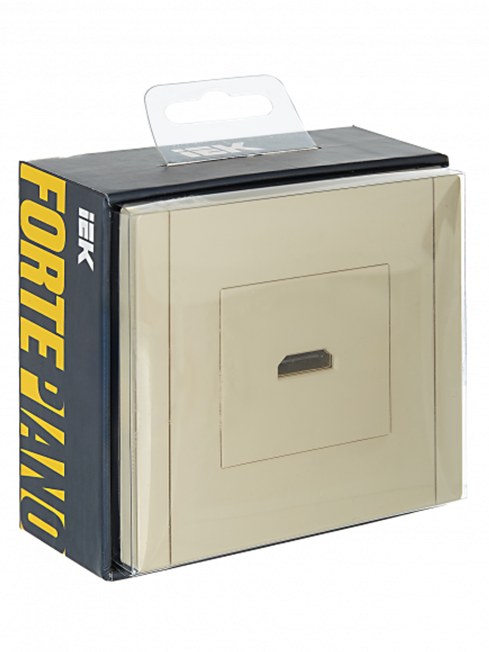 FORTE&PIANO Розетка HDMI FP440 ваниль IEK