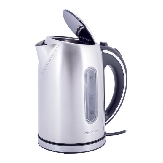 Чайник электрический 1,7 л. из нержавеющей стали Kamille KM-1721