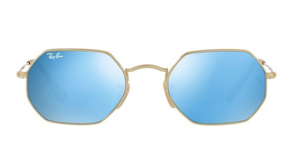 Ray Ban Octagonal Flat Lenses RB3556N 001/9O / 53