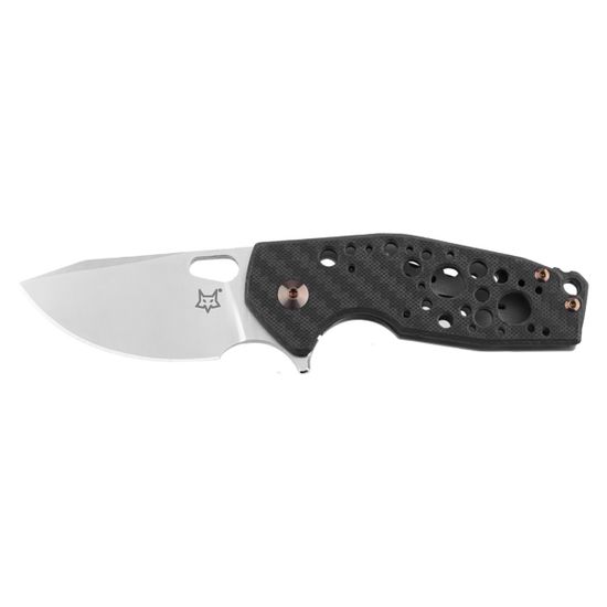 Складной нож FOX knives FX-526 TCB Suru c клинком из стали Böhler M390 Microclean®, рукоять титан / карбон