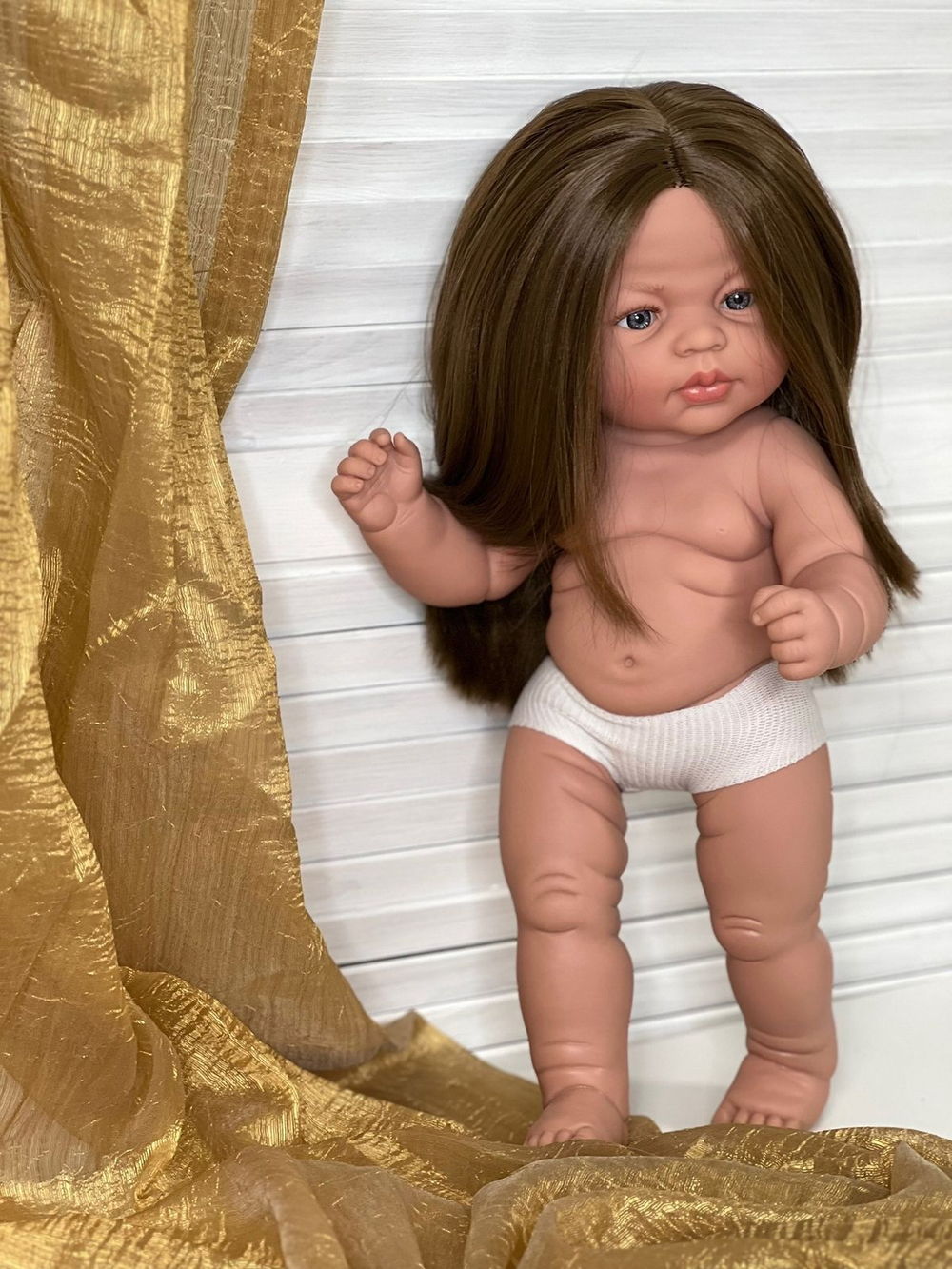 Кукла Manolo Dolls виниловая Carabonita без одежды 47см в пакете (7308A1)
