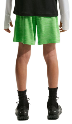 Шорты для мальчика теннисные Nike Kids Dri-FIT Multi Big Training - mean green/light liquid lime/heather/white