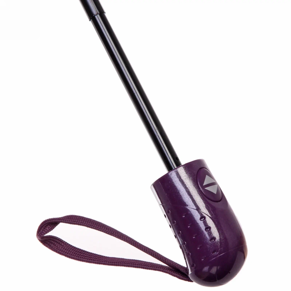 Зонт женский автомат «Ultramarine - Афина», цвет фиолетовый, d-96, длина в слож. виде 28 см