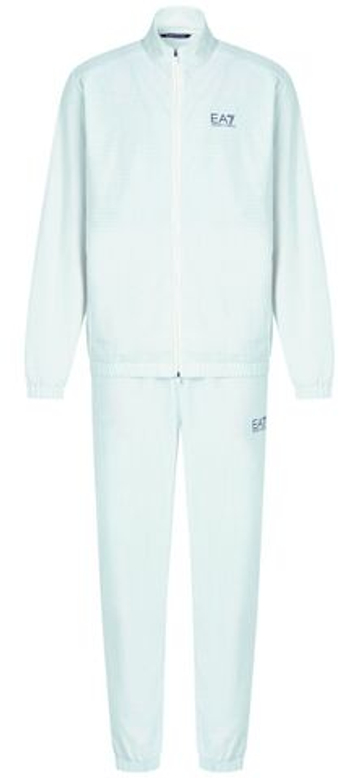 Мужской теннисный костюм EA7 Man Woven - Мятный