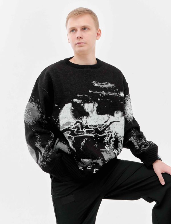 Свитер Rising angel черный - фото 6