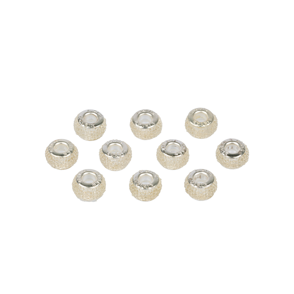 Бусина "Zlatka" из смолы полиэтиленполиамин RFB-12 12 мм №01 прозрачный