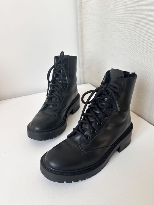 Кожаные ботинки Kenzo, 37