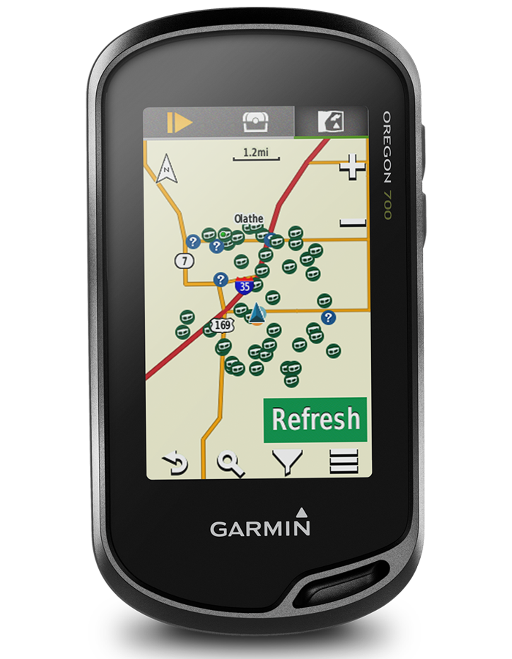 Портативный навигатор Garmin Oregon 700t