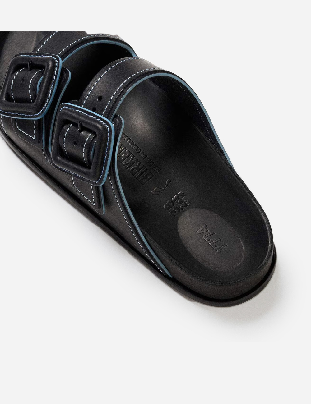 Birkenstock 1774 Arizona Natural Leather " Black"