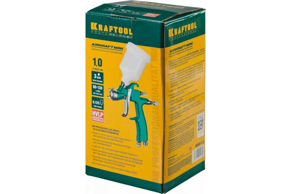 Пневматический краскопульт KRAFTOOL AirKraft Mini 06565-1.0