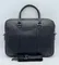Кожаный портфель Bottega Veneta Intrecciato на молнии с плечевым ремнем